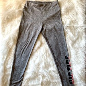 Girl justice leggings gray color size 12